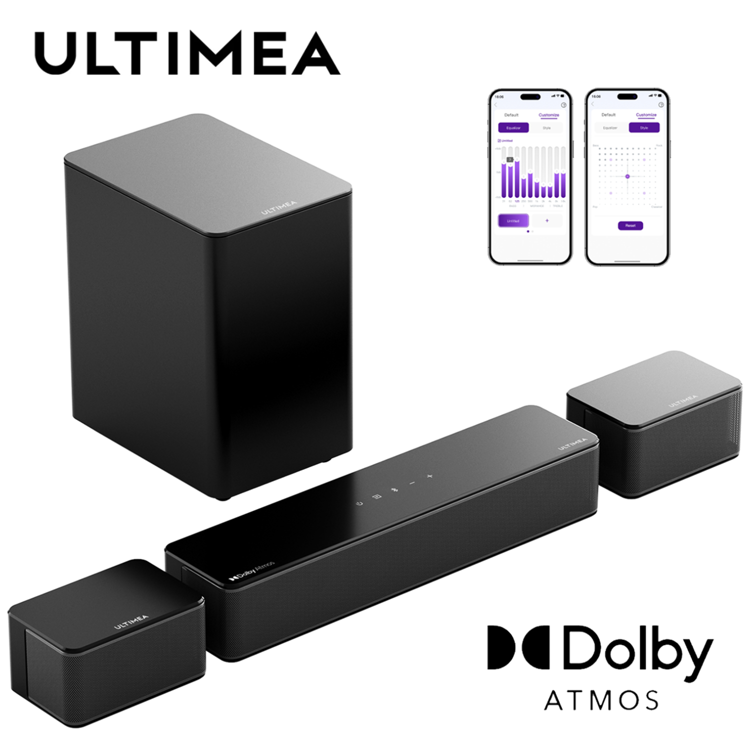 Home Cinema Ultimea - ULTIMEA 5.1 Soundbar with Dolby Atmos,