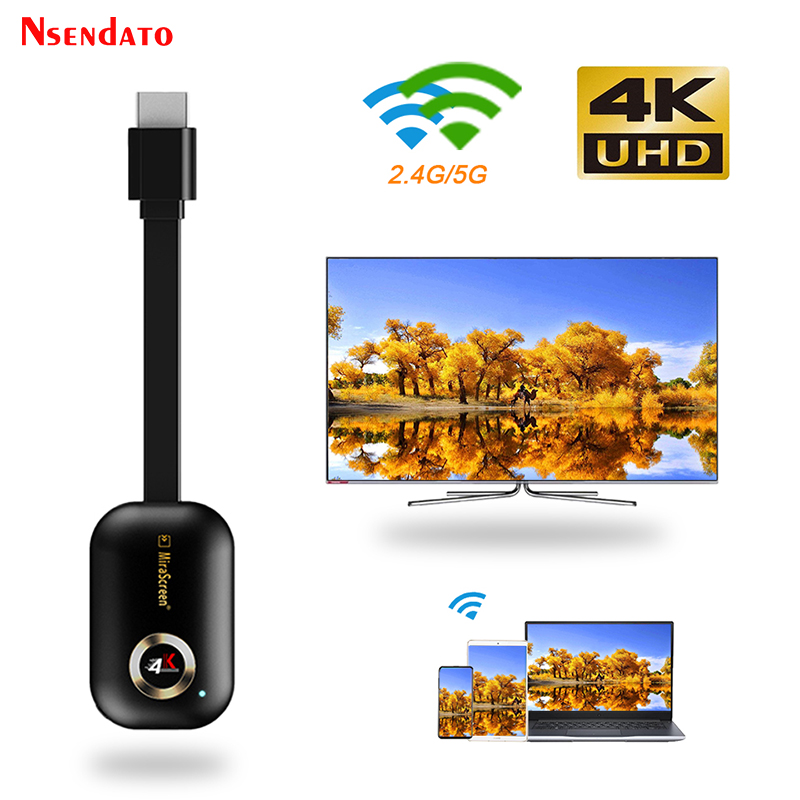 Smart Tv Stick - Mirascreen G9 Plus 2.4G/5G 4K Wireless