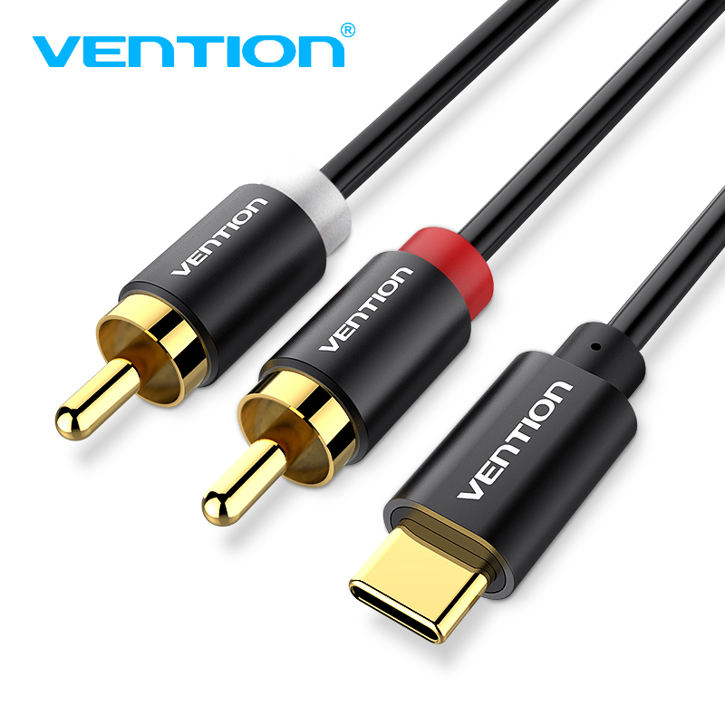 Home Cinema Amplifier - USB C RCA Audio Cable Type-C