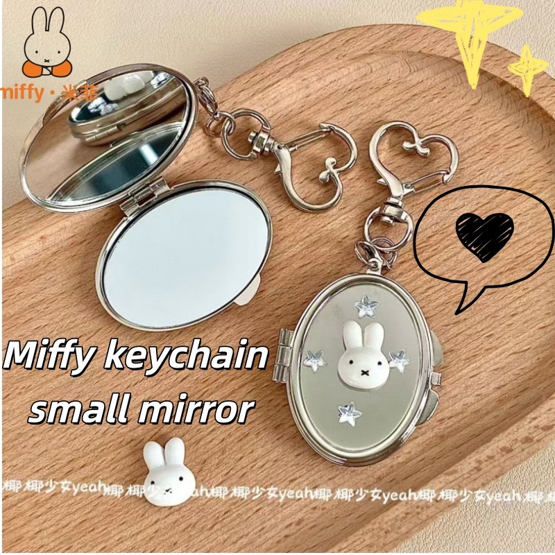 Home Cinema Lighting - Miffy Y2K Creative Metal Flip Mirror