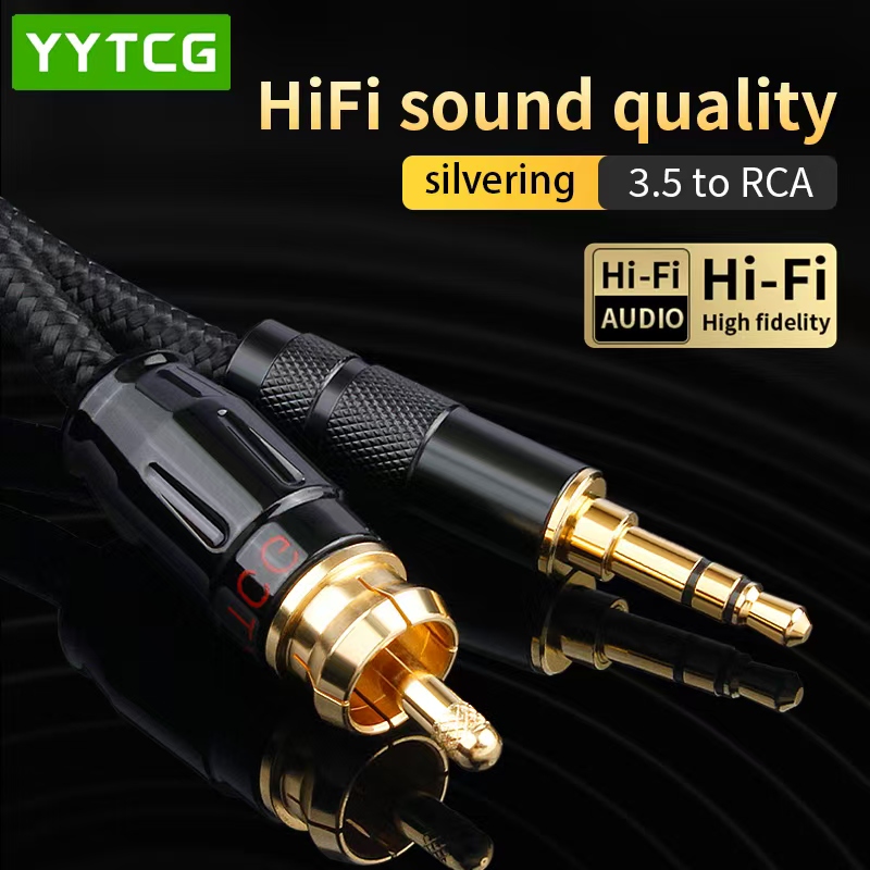 Home Cinema Amplifier - YYTCG SPDIF Coaxial Cable HIFI 3.5mm