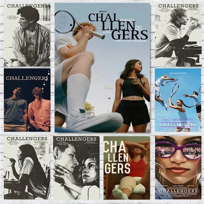 Home Cinema Ultimea - Movie Challengers (2024) Poster Prints Tennis