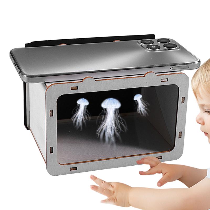 Home Cinema Diy - 3D Holographic Projector Small 3D Holographic