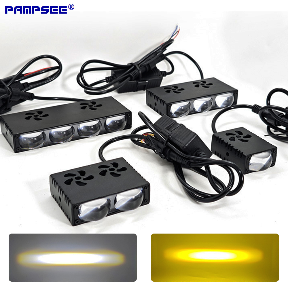 Home Cinema Projector - Car Grille LED Headlight Work Light