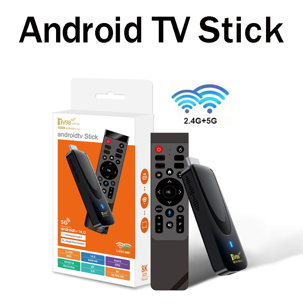 Smart Tv Stick - TV Stick HD 8K 4K Rockchip