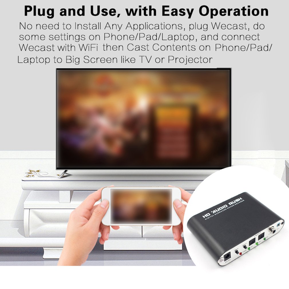 Digital Audio Decoder Converte - Surround Sound Decoder recension och pris