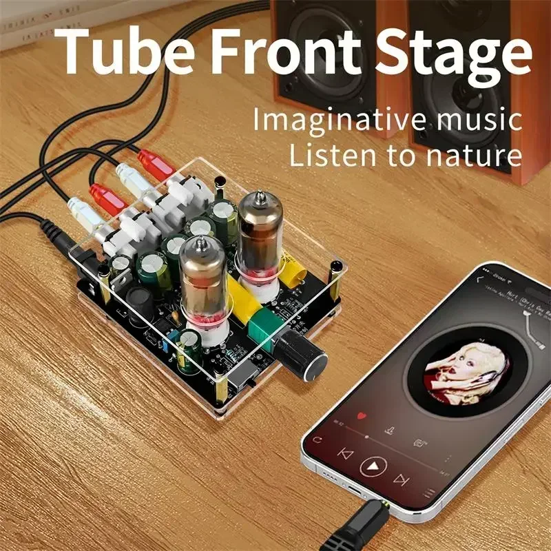 Upgraded 6K4 Tube Preamplifier - Home Cinema Amplifier recension och pris