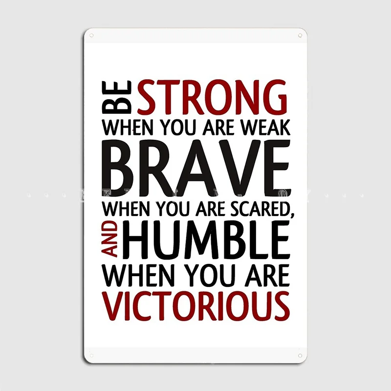 Motivational Quote Metal Sign  - Home Cinema Quotes recension och pris