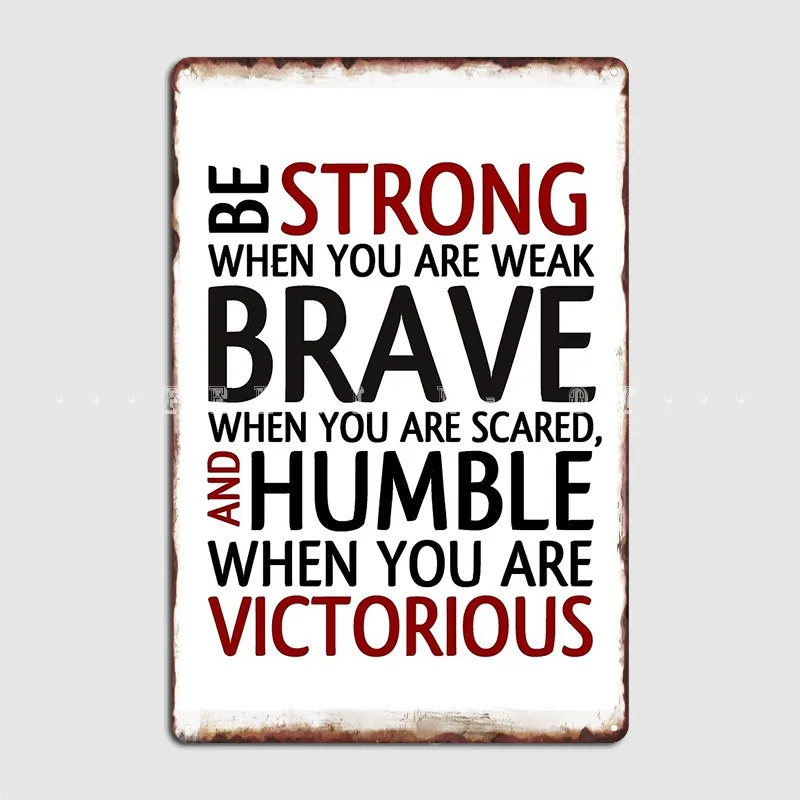 Motivational Quote Metal Sign  - Home Cinema Quotes recension och pris