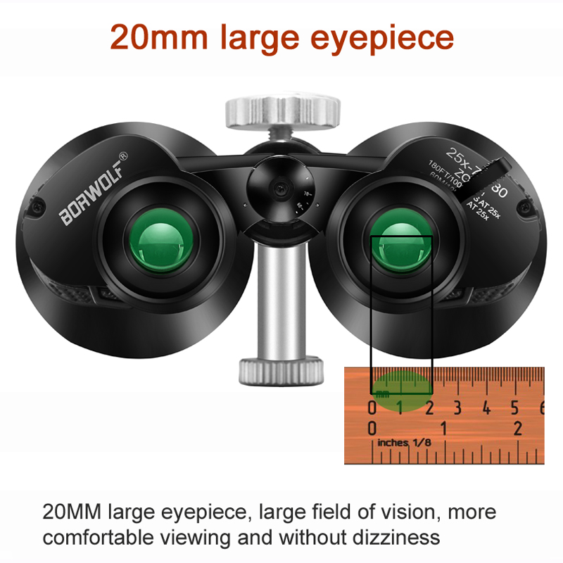 BORWOLF Binoculars 25-75X80 HD - Home Cinema Center recension och pris