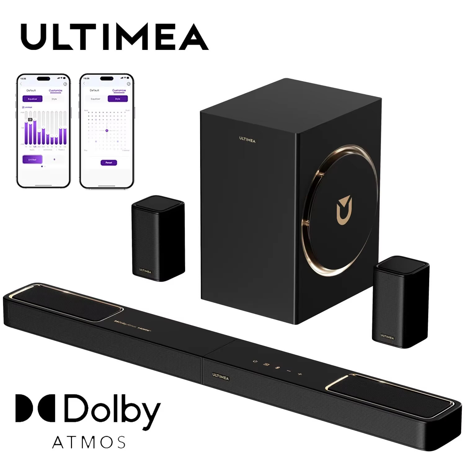 ULTIMEA Skywave F40 Boom 5.1.2 - Home Cinema Ultimea recension och pris