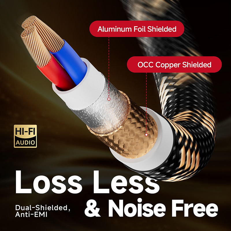 TODN RCA Cable HiFi Stereo 3.5 - Home Cinema Amplifier recension och pris