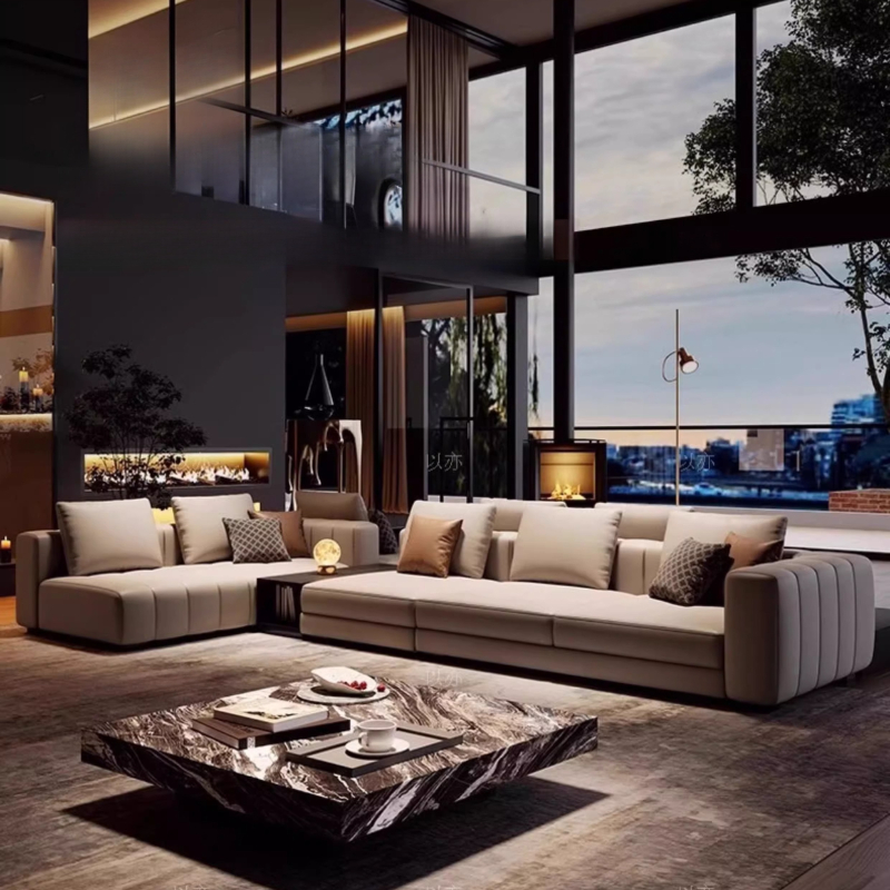 Italian Genuine Leather Sofas  - Home Cinema Room Accessories recension och pris