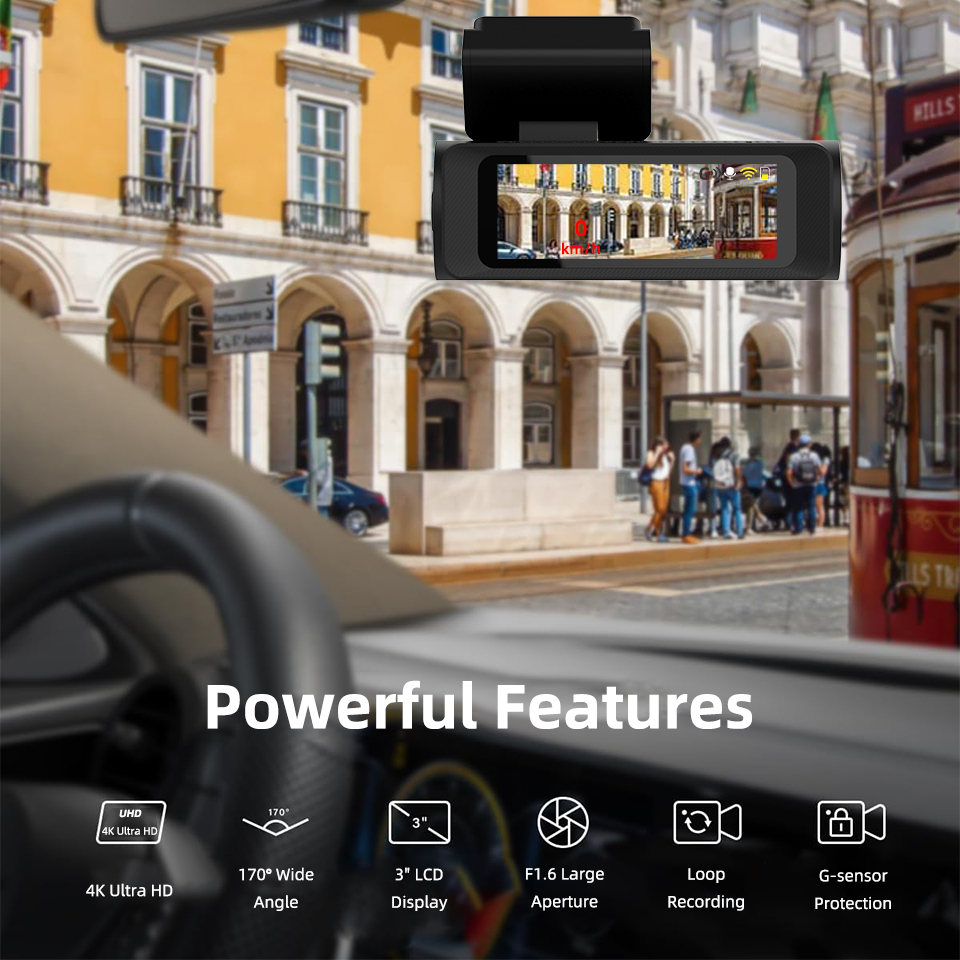 ACCEO 4K Dashcam with Built-in - Home Cinema Blu Ray Sony recension och pris