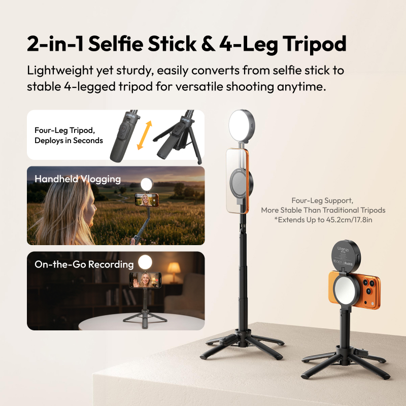 Ulanzi MT40 2-in-1 Mini Selfie - Smart Tv Stick recension och pris