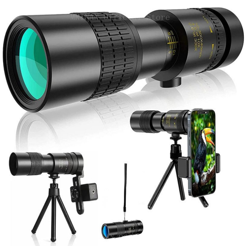 Powerful 10-300x40 HD Monocula - Home Cinema Center recension och pris