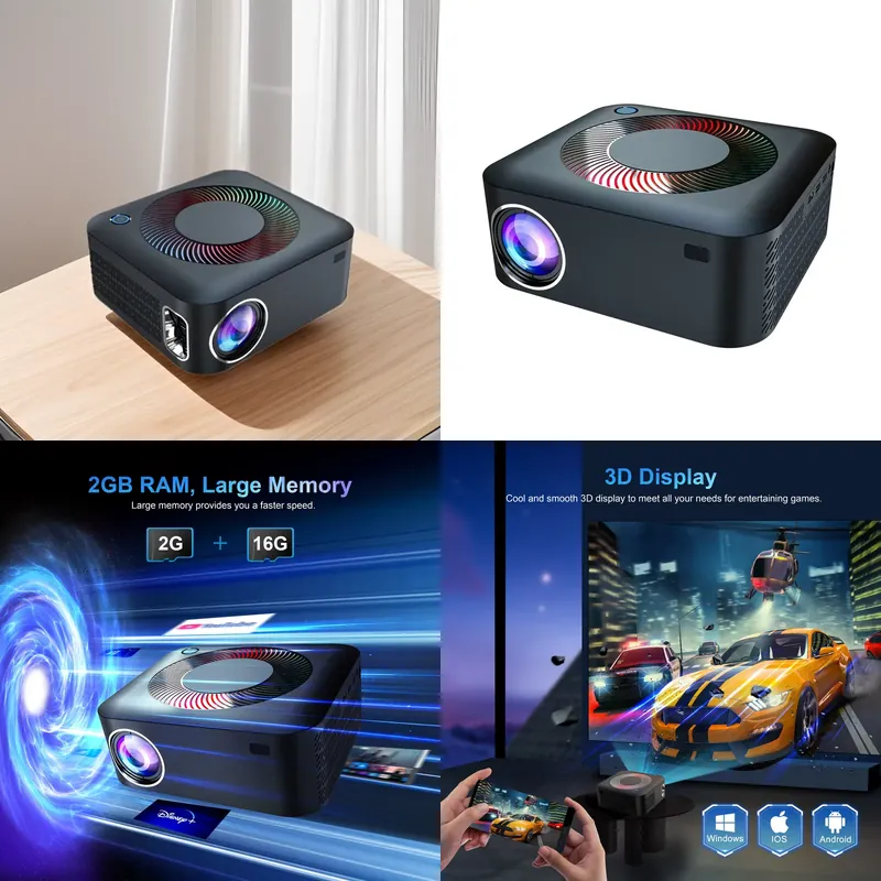 XNANO Factory Wholesale X5 Pro - Home Cinema Projector recension och pris