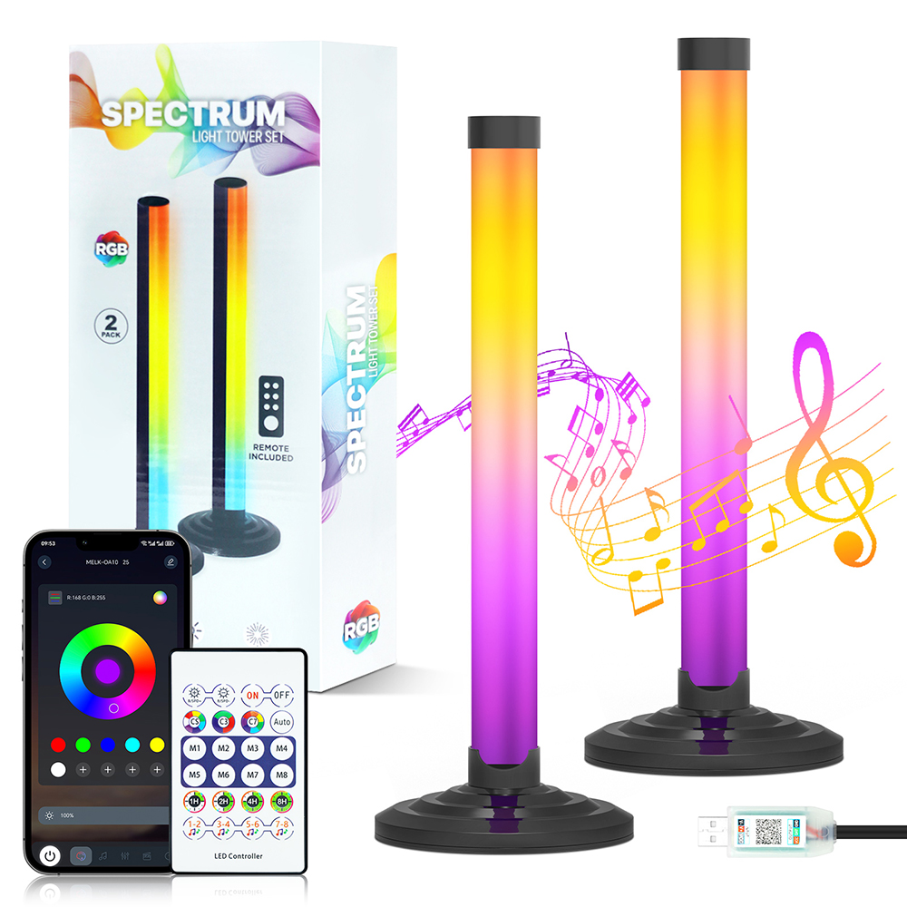 5V Smart LED Corner Floor Lamp - Home Cinema App recension och pris