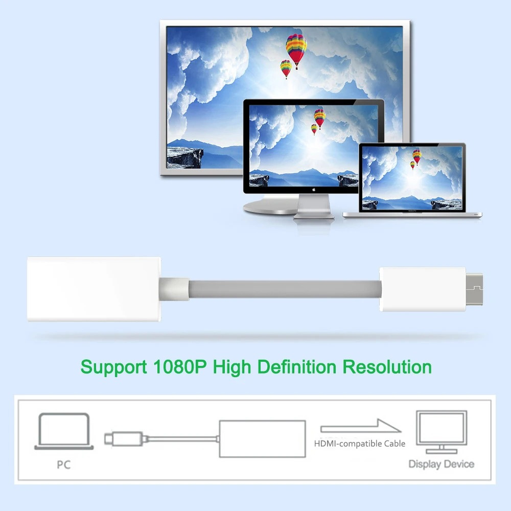 4K Mini Displayport To HDMI-co - Home Cinema Projector recension och pris