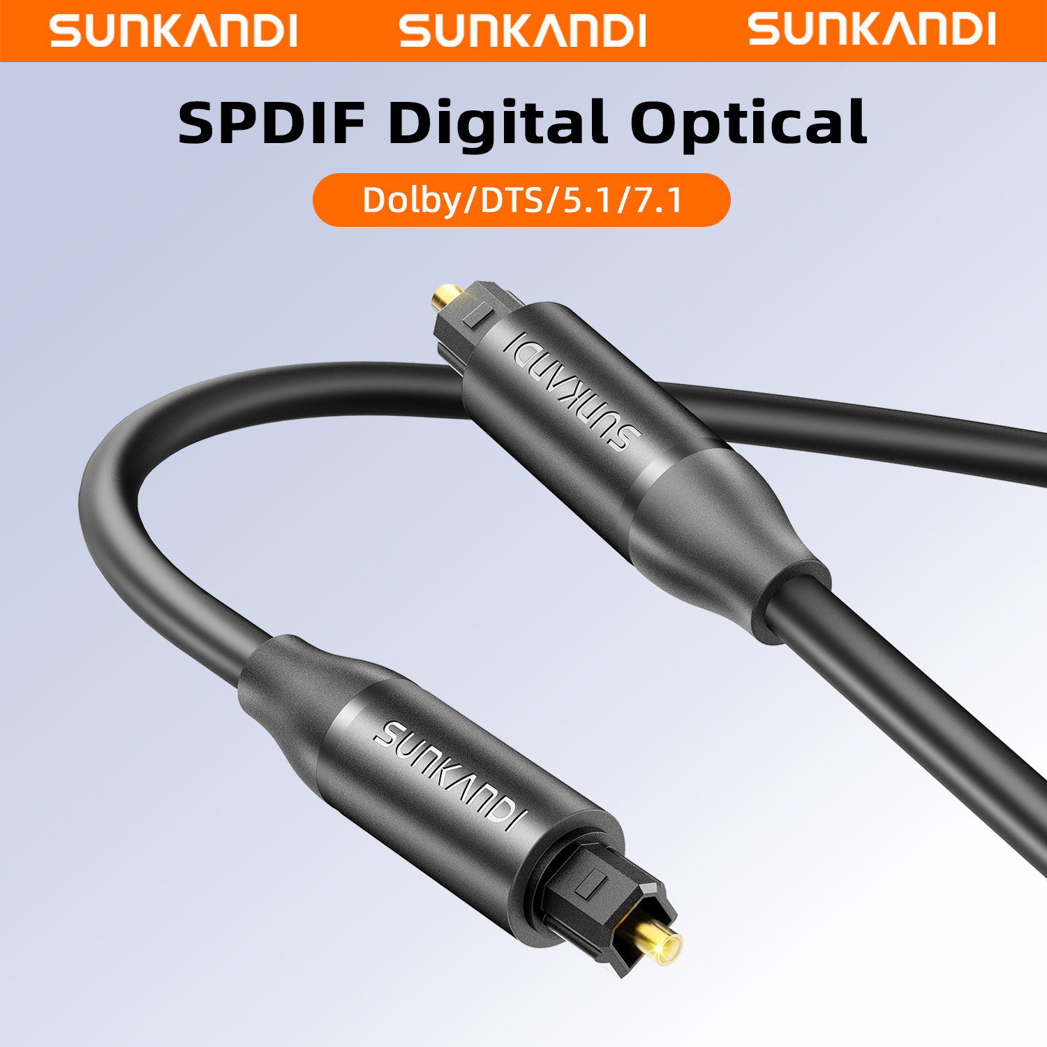 SUNKANDI Optical Audio Cable,  - Home Cinema Amplifier recension och pris