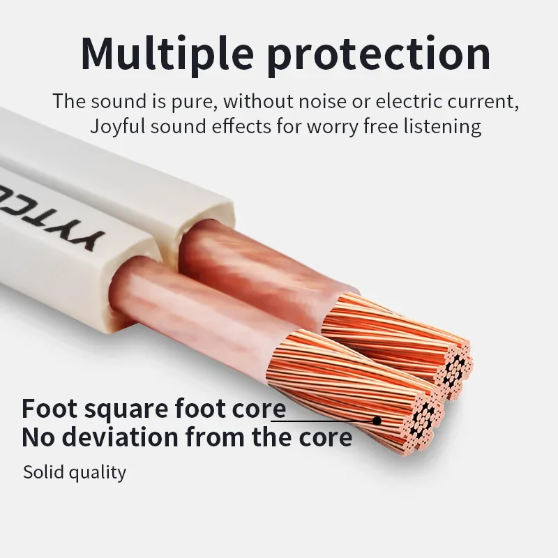 YYTCG DIY Loud Speaker Cable H - Home Cinema Amplifier recension och pris