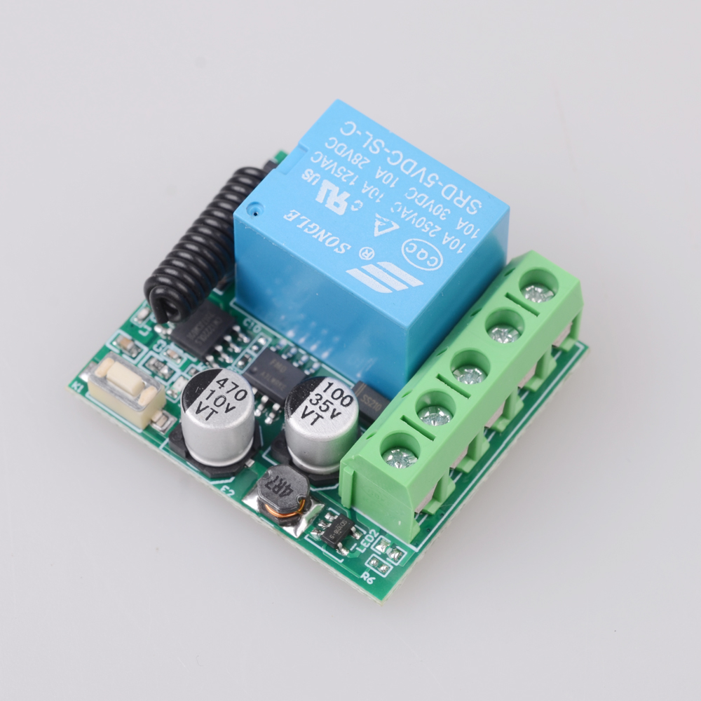 DC 12V 433Mhz RF Wireless Remo - Home Cinema Diy recension och pris