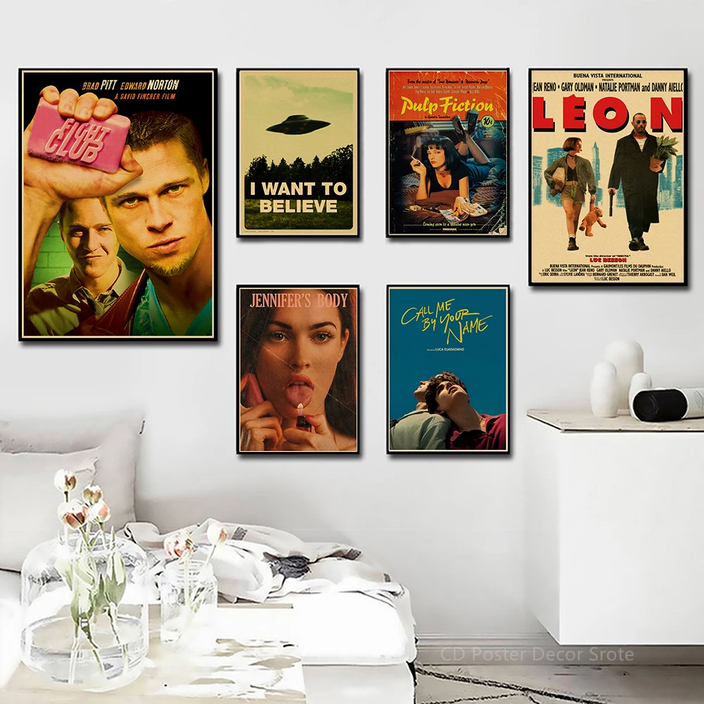 Vintage Movie Posters Retro Pr - Home Cinema Ultimea recension och pris