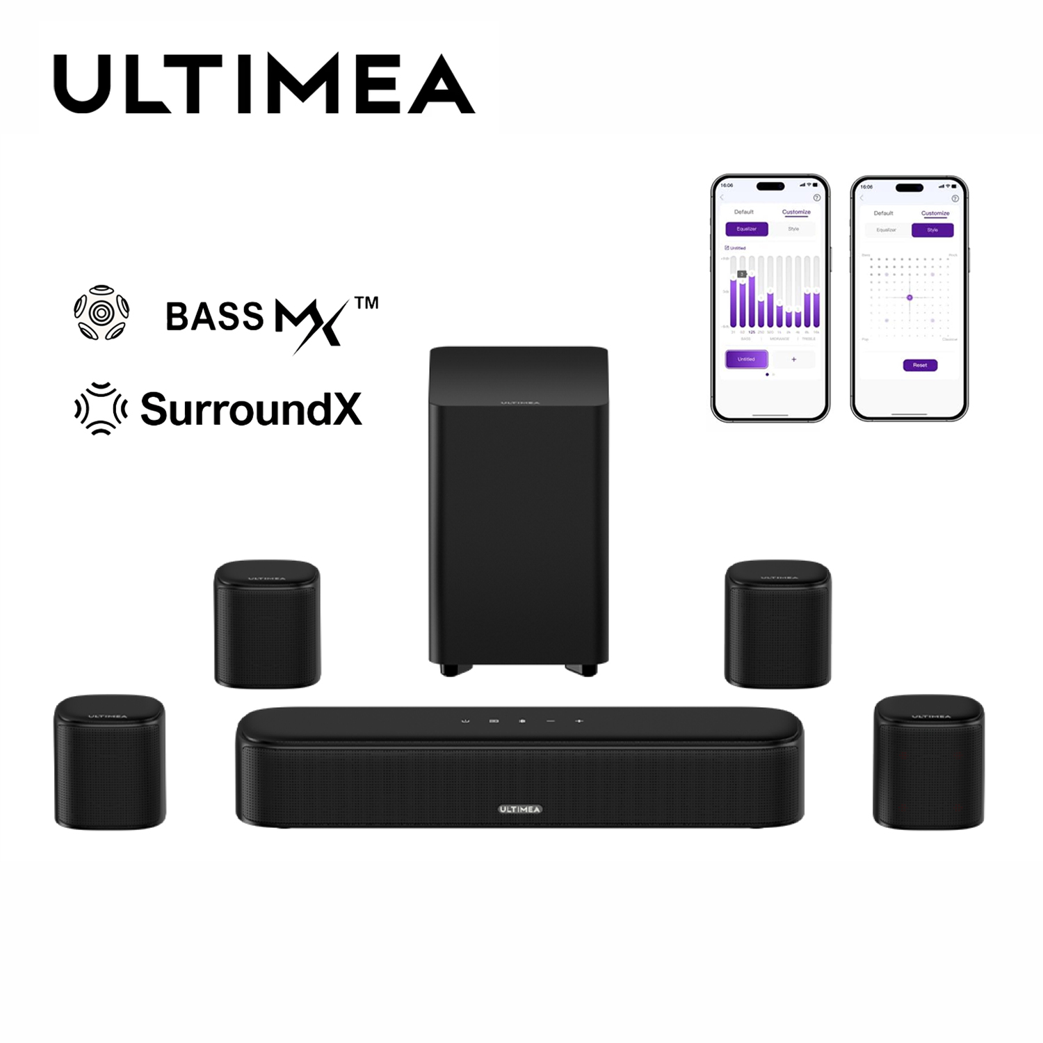 ULTIMEA 7.1CH Virtual Surround - Home Cinema Ultimea recension och pris