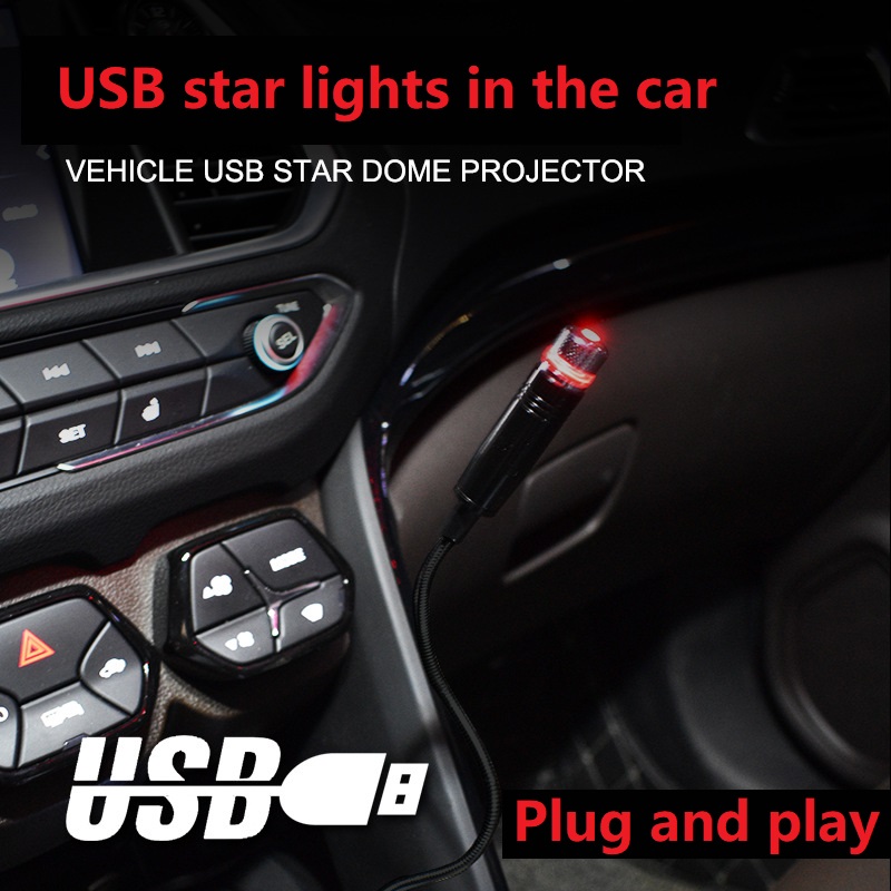 USB Car Interior Atmosphere St - Home Cinema Projector recension och pris