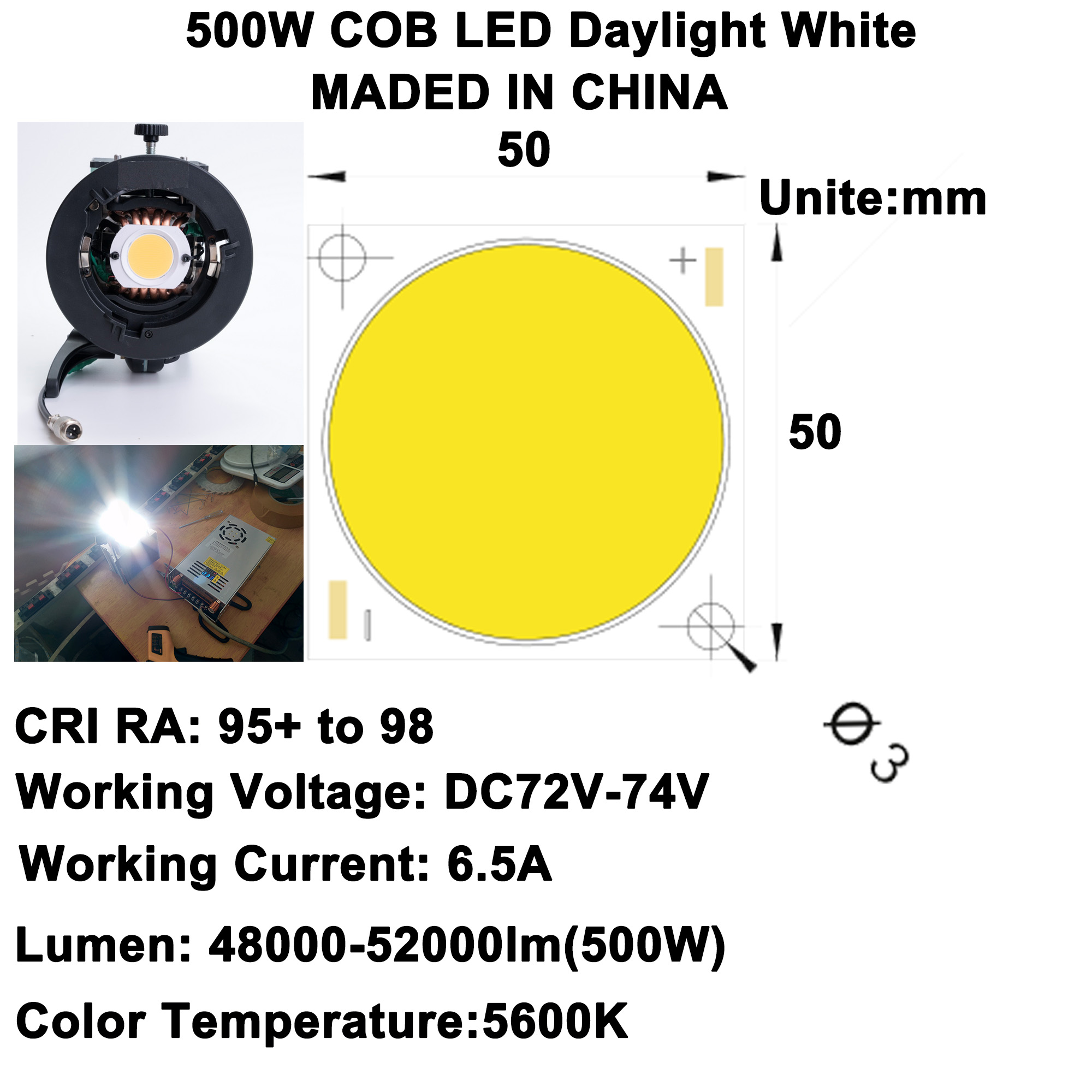 DIY LED U-HOME High CRI Ra 97+ - Home Cinema Diy recension och pris