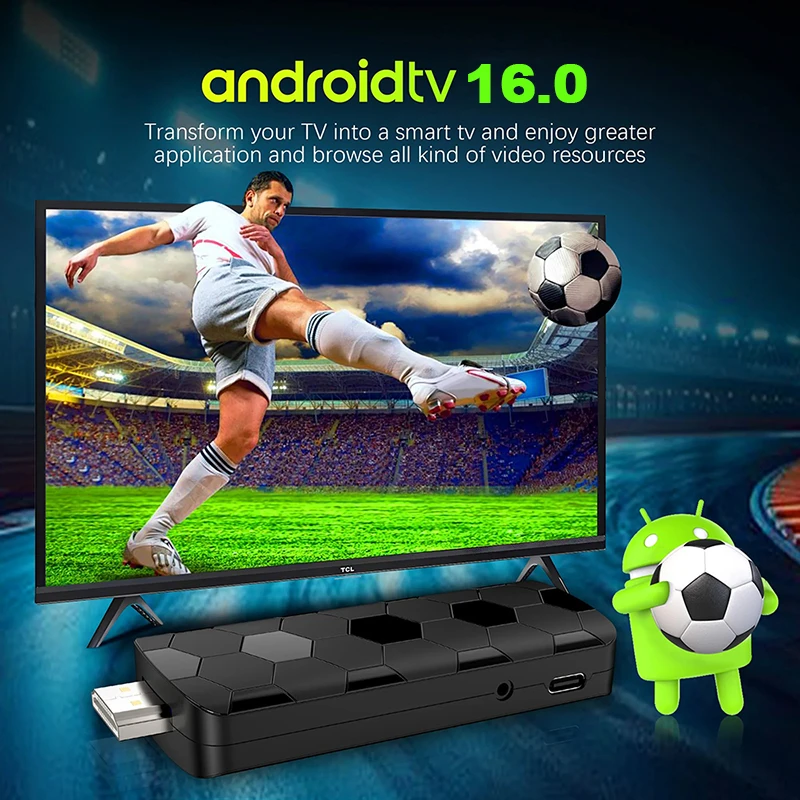 Android 16 8K Ultra HD TV Stic - Home Cinema App recension och pris