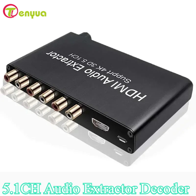 4K 3D 5.1 Channel 5.1CH Audio  - Surround Sound Decoder recension och pris
