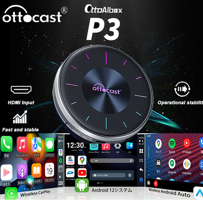 OTTOCAST P3 CarPlay AI Box Wir - Smart Tv Stick recension och pris