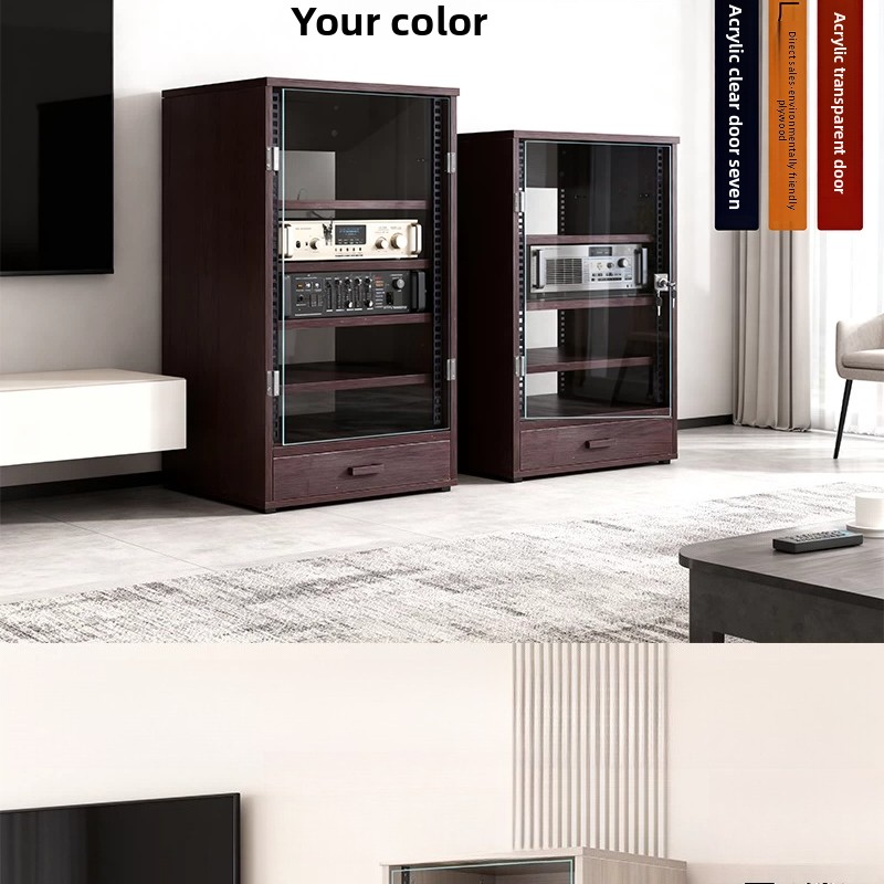 Front transparent door 8U - 16 - Home Cinema Amplifier recension och pris