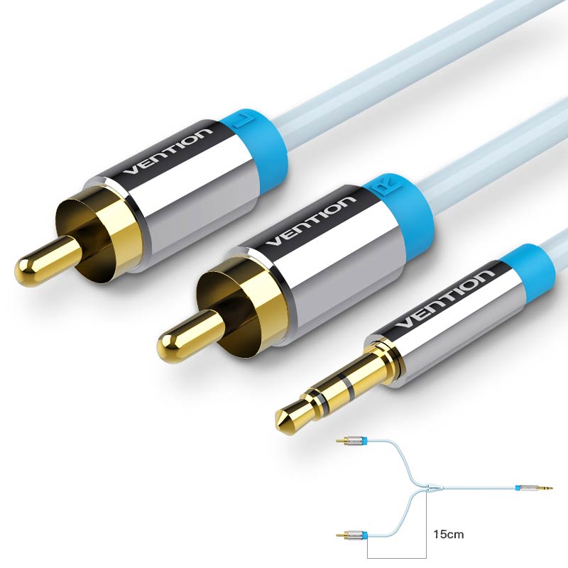 Vention RCA Cable 3.5 to 2rca  - Home Cinema Amplifier recension och pris